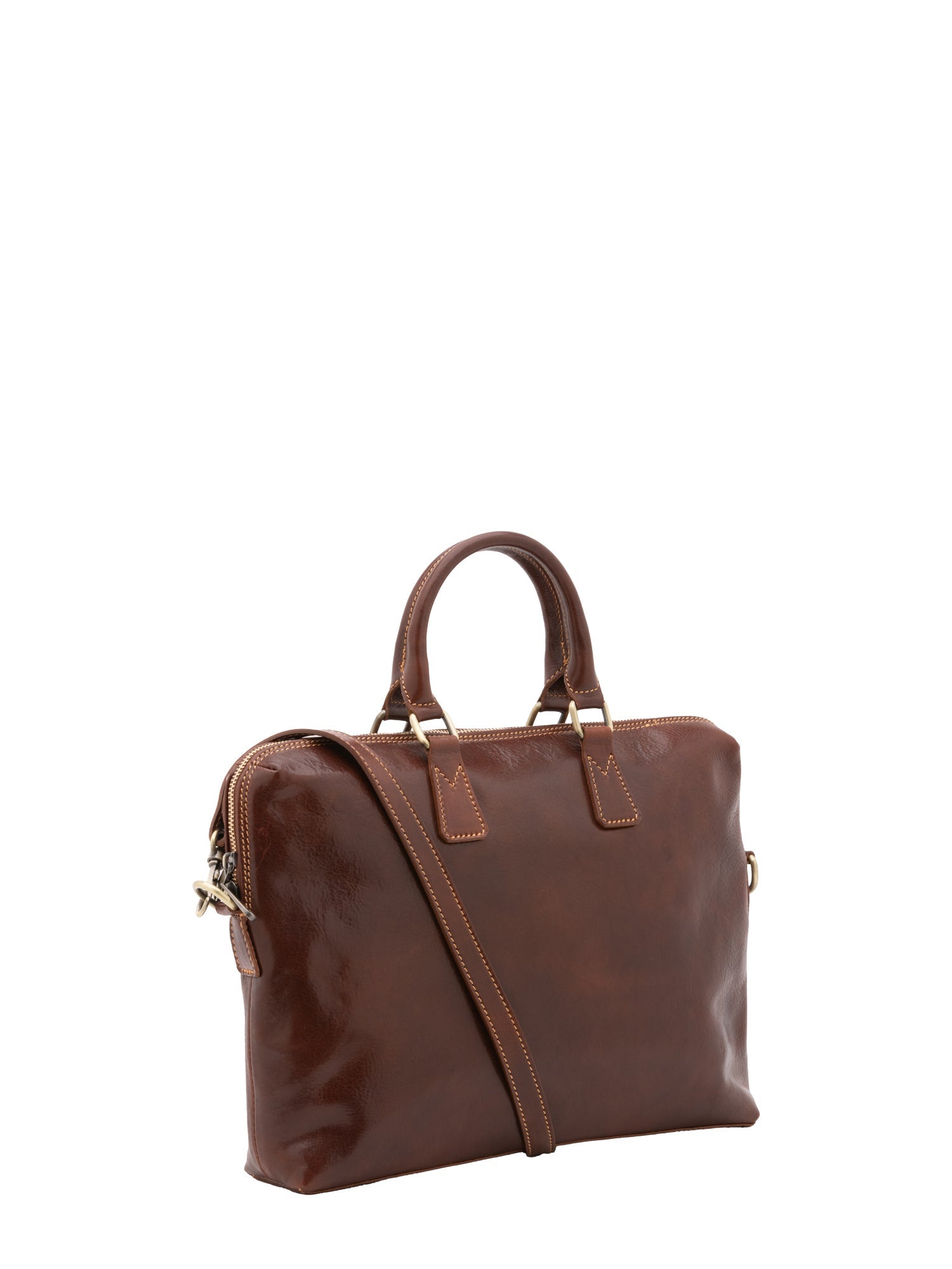 Borsa da lavoro da uomo In Vera pelle Made in Italy 37x27x6 cm