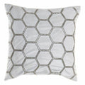 Cushion DKD Home Decor Velvet Geometric (45 x 45 cm)-0