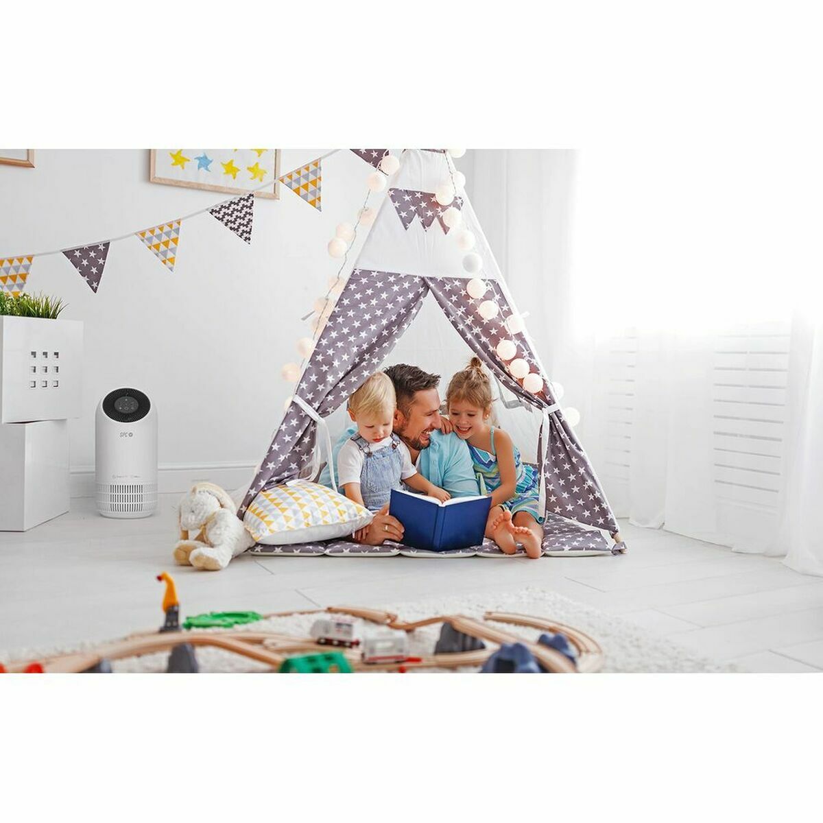 SPC - 6514B Smart Air Purifier – HEPA, Wi-Fi, Low Noise | 32 m² Coverage